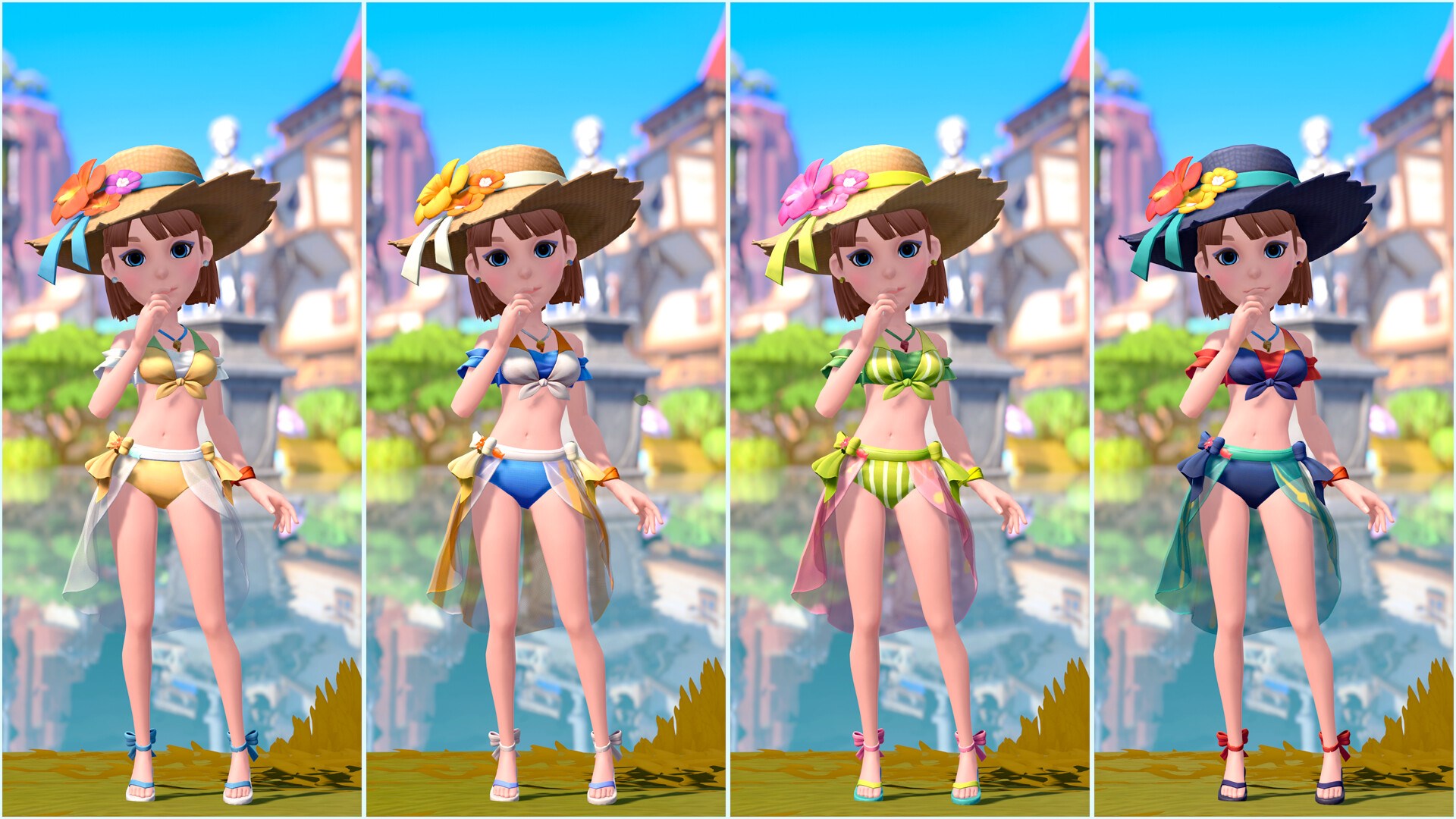 My Time at Sandrock: Builders Beach and Ball Clothing Pack
