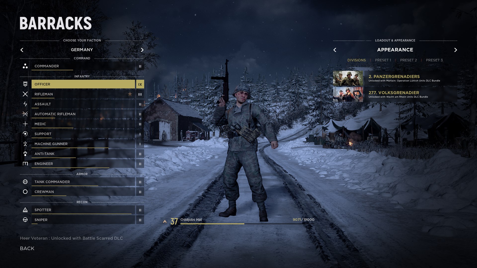 Hell Let Loose: Wacht am Rhein Units