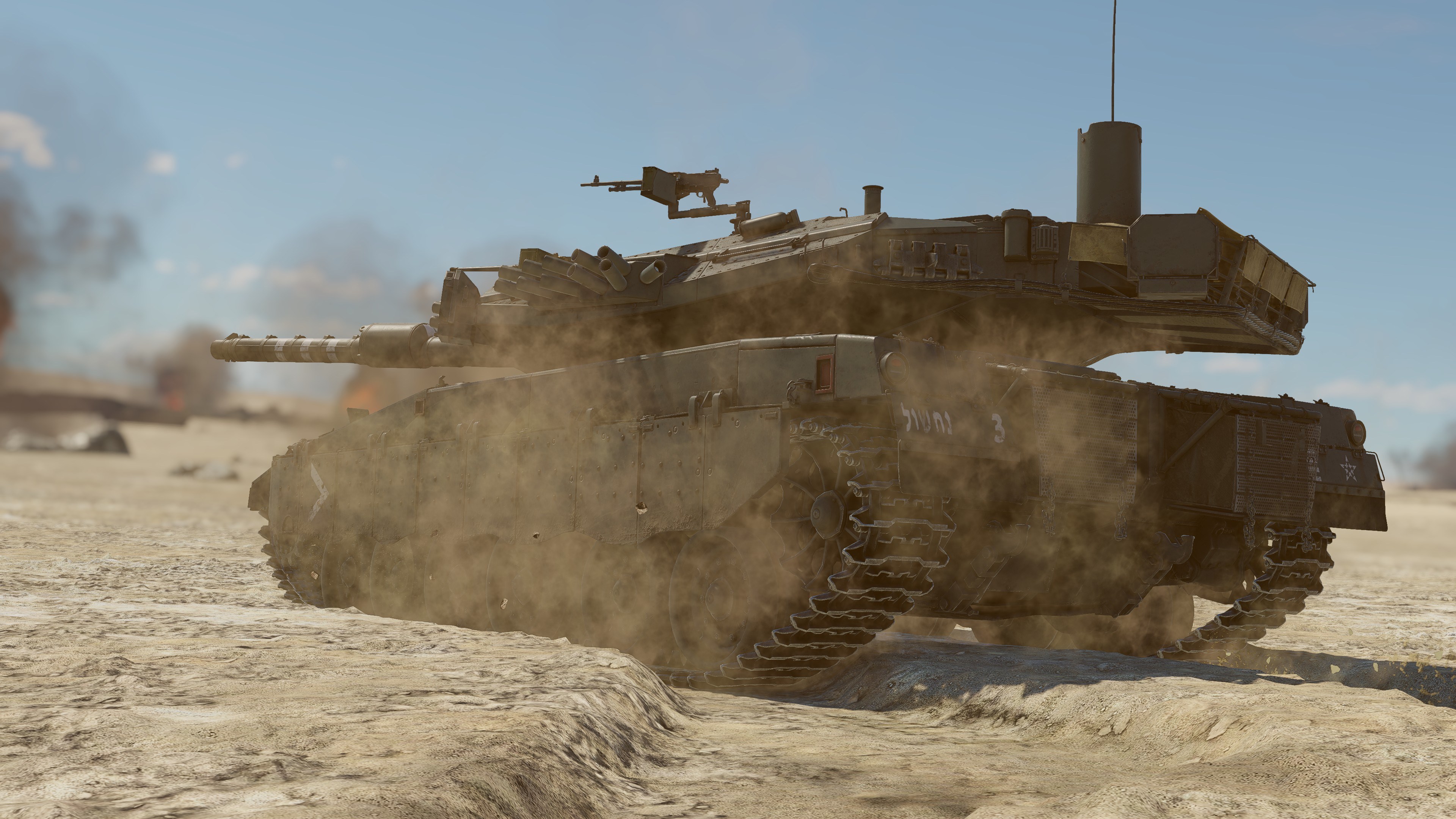 War Thunder: Merkava Mk.3 Raam Segol Pack