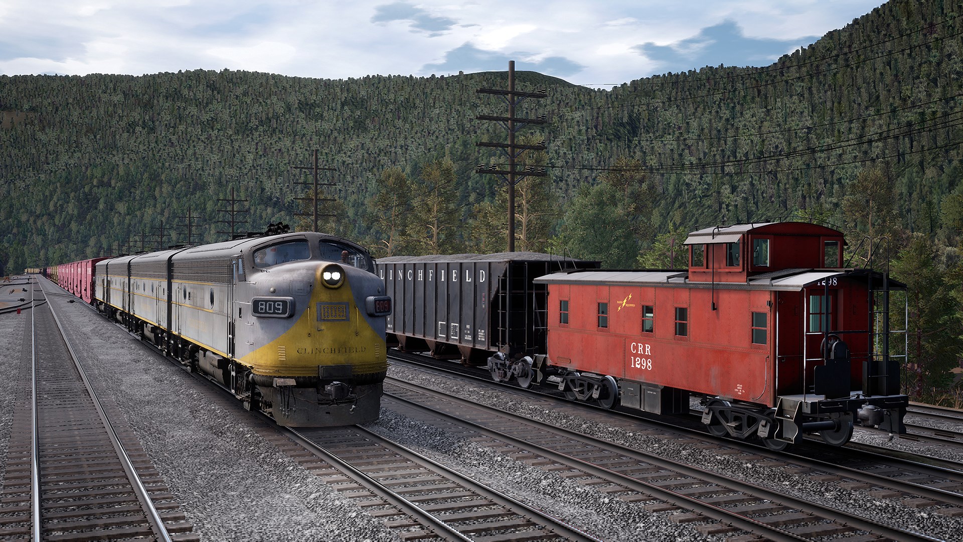Train Sim World 4: Clinchfield Railroad – Elkhorn – Dante