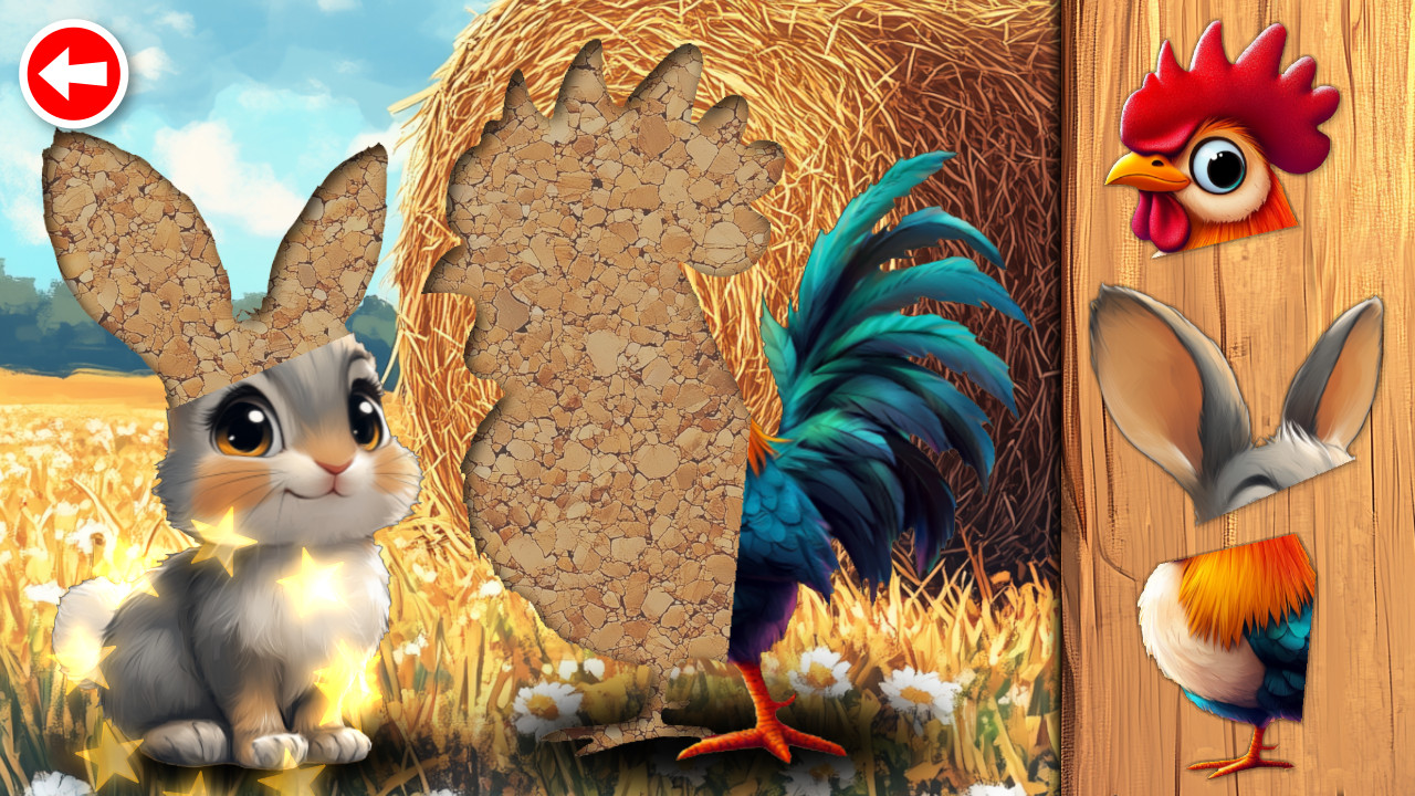 Puzzle Adventures: Farm Animals