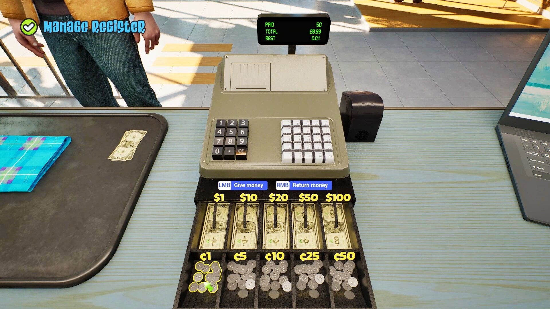 Laundering Simulator