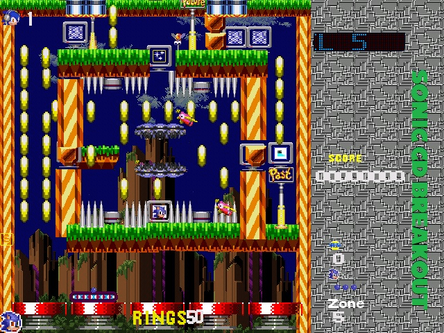 Sonic CD Breakout