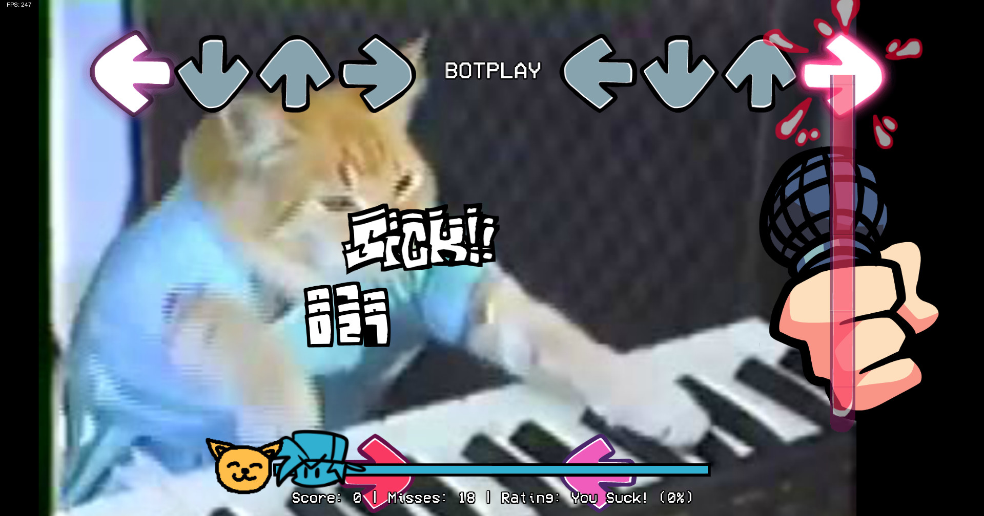 Friday Night Funkin’ vs. Keyboard Cat