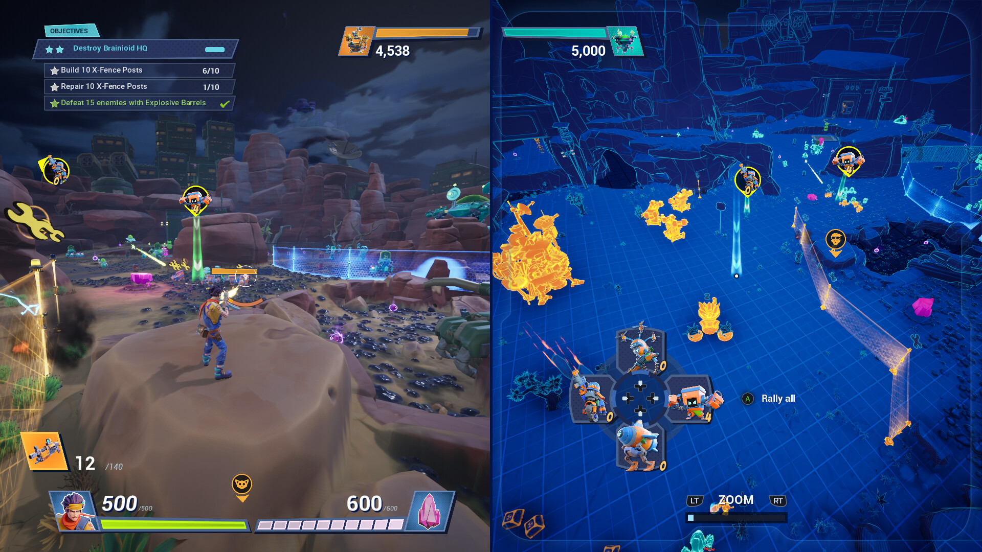 Chip ‘n Clawz vs. The Brainioids