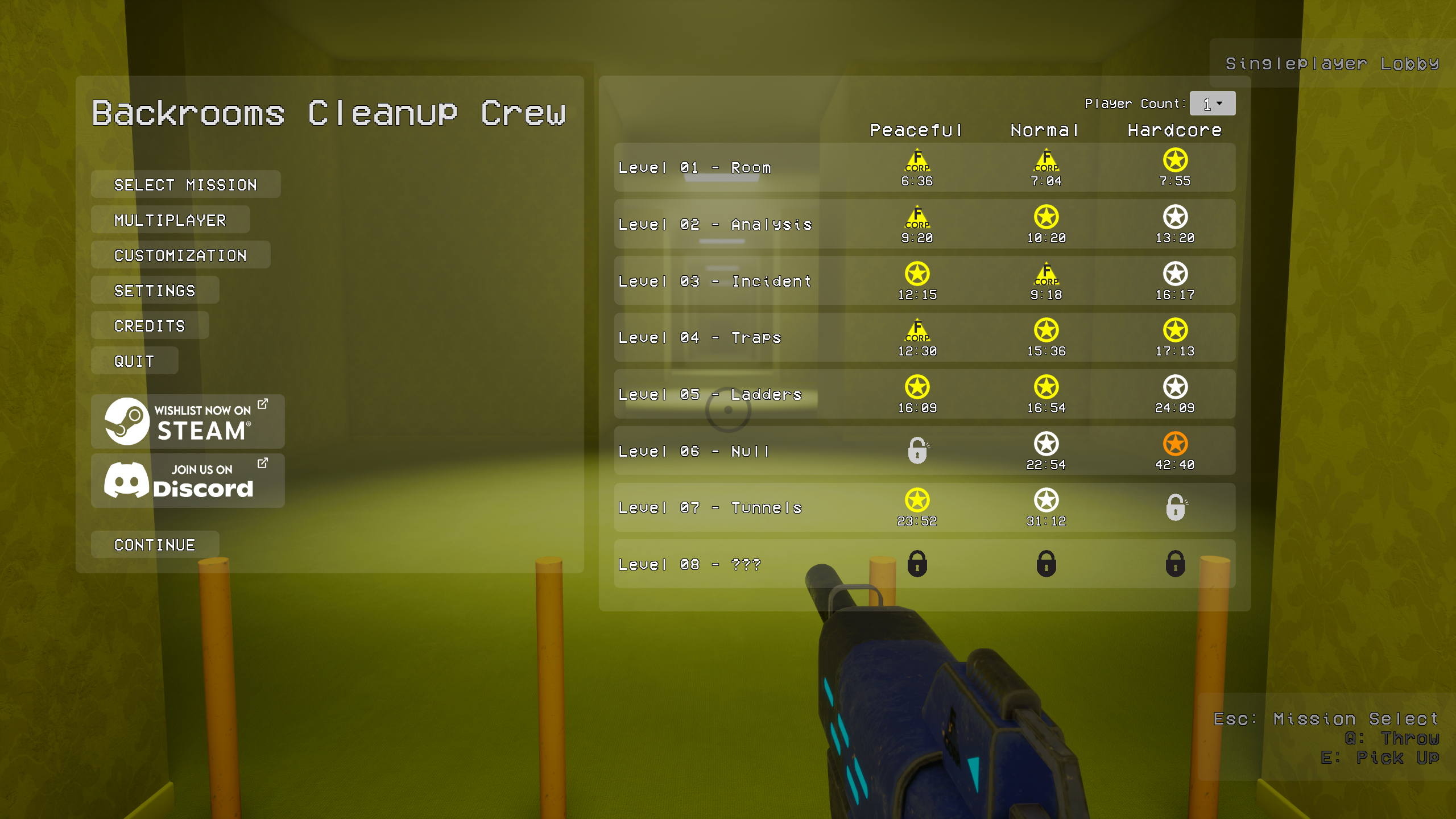 Backrooms Cleanup Crew