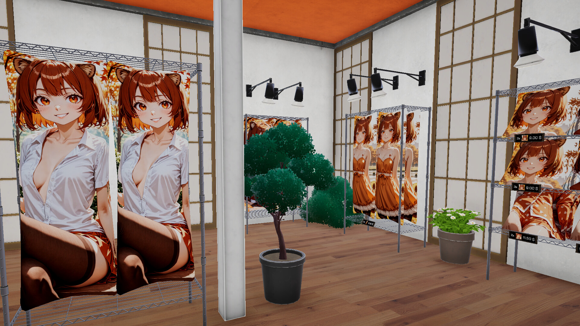 Shop Simulator: Waifu Pillows