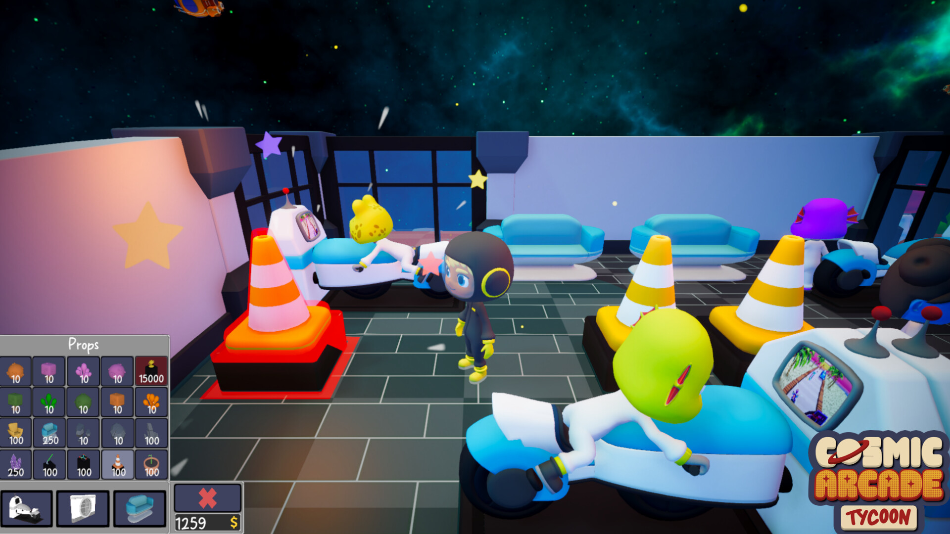 Cosmic Arcade Tycoon