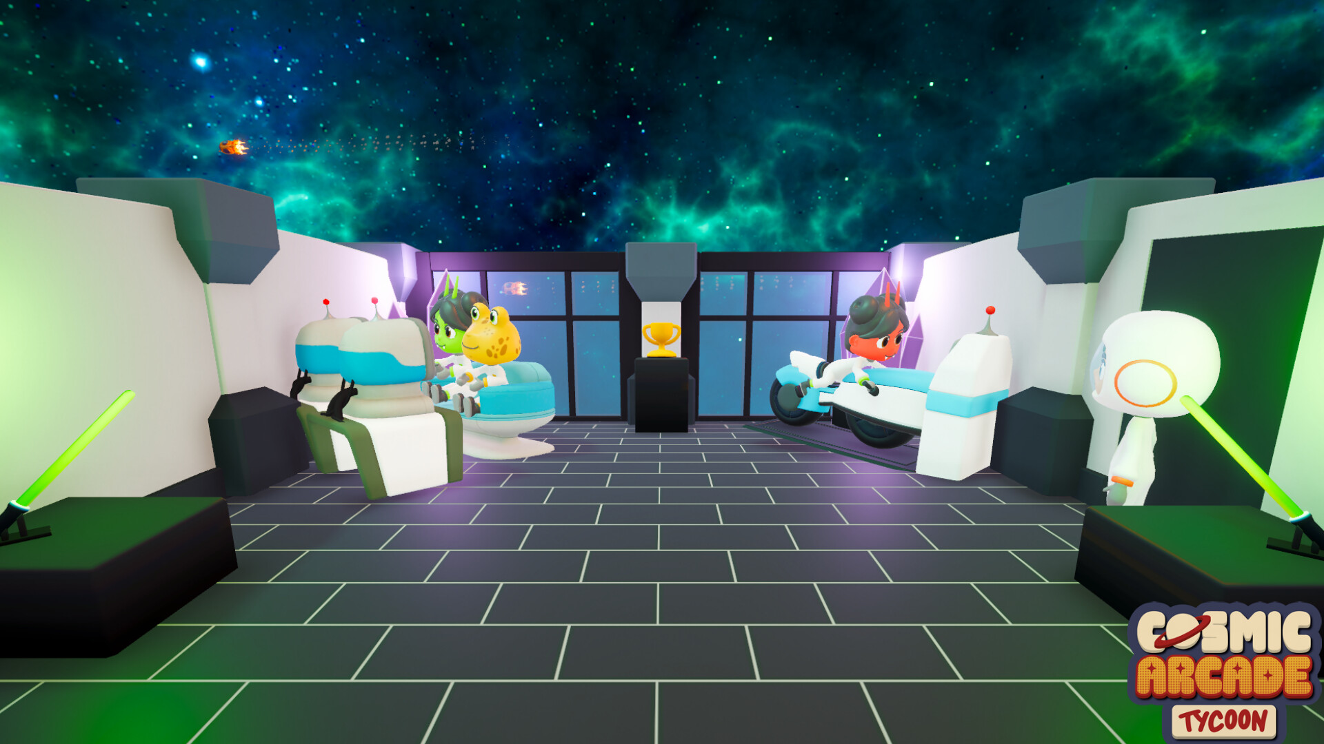 Cosmic Arcade Tycoon