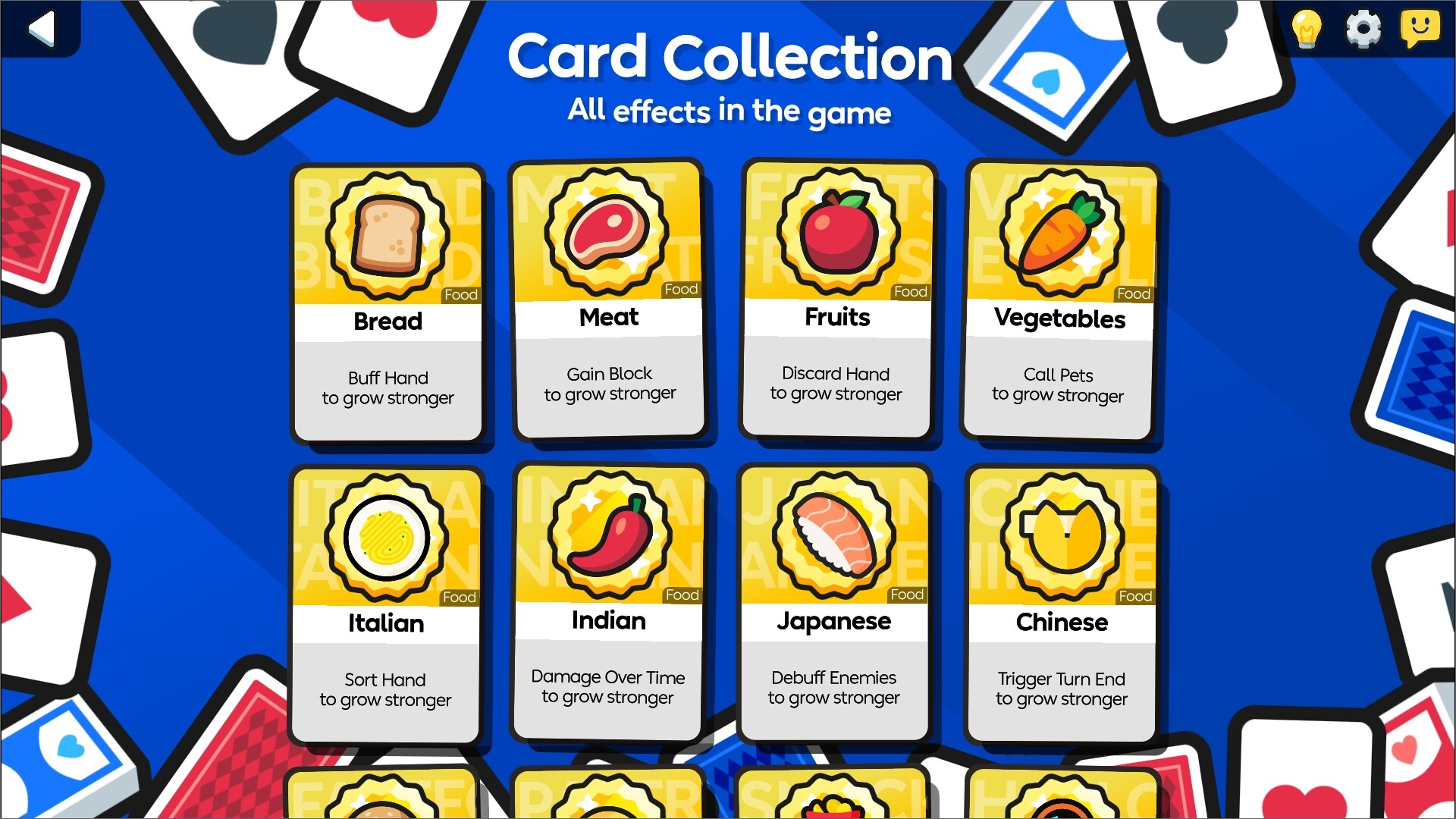 Food Fight Fiesta: Multi-Use Cards