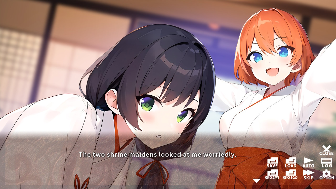 Miko x Miko Sisters: Kagura-kei no Miko to Akuryou