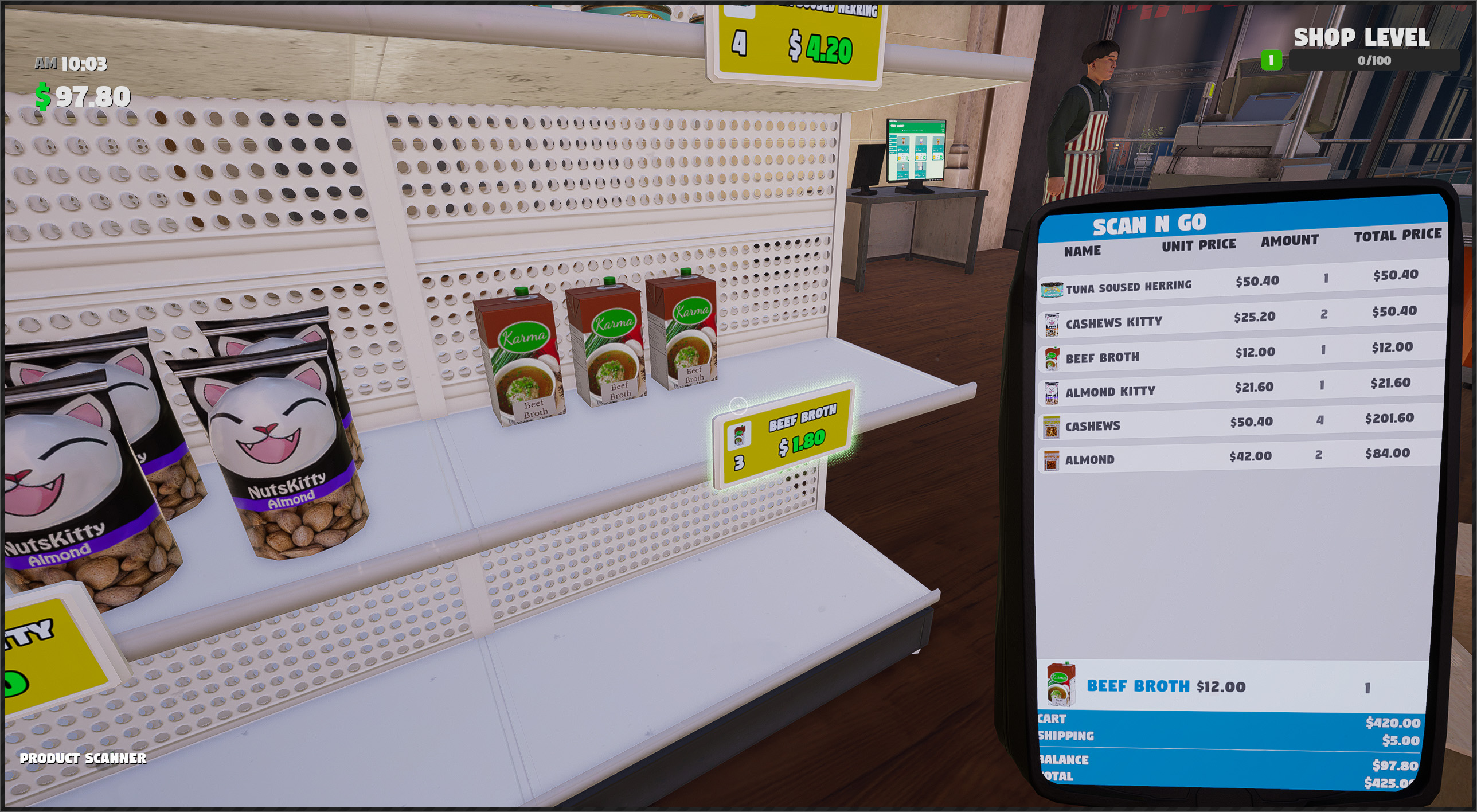 Shop Life Simulator