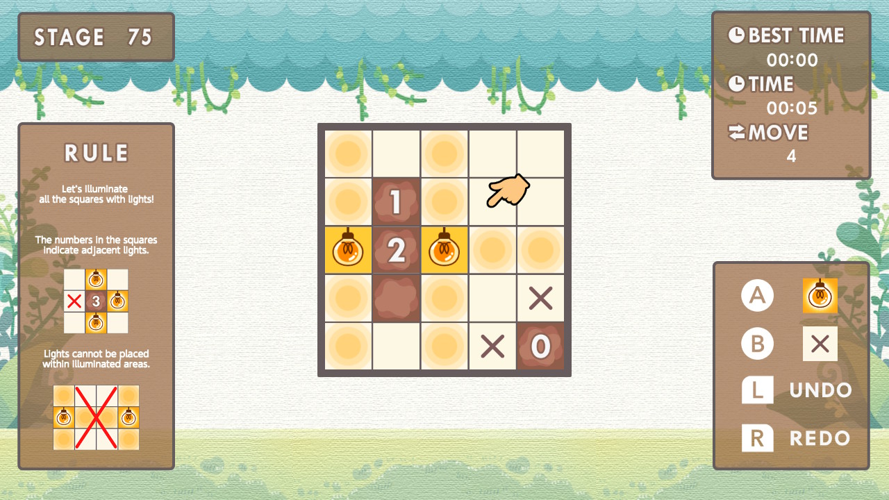 Puzzle Lights and Mushrooms 1000