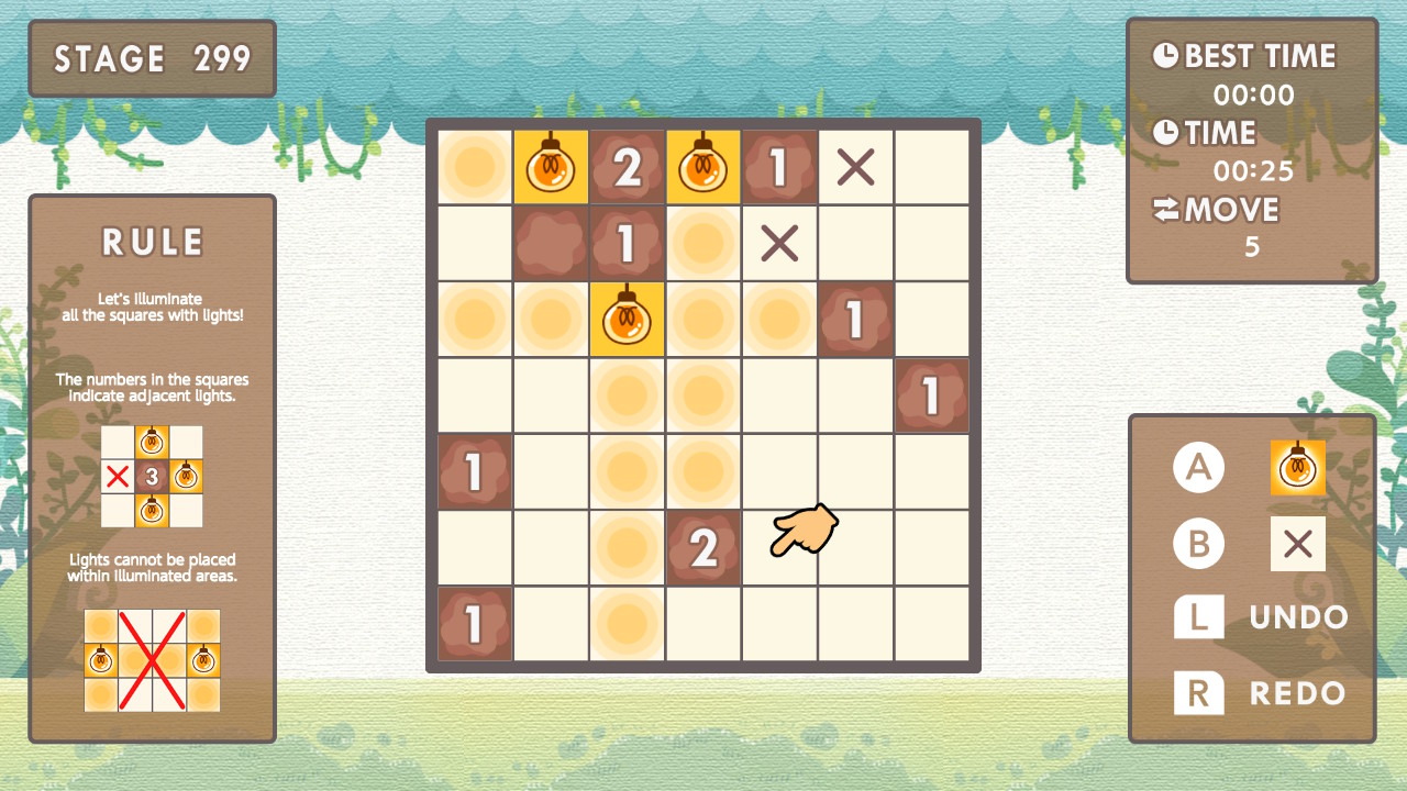 Puzzle Lights and Mushrooms 1000