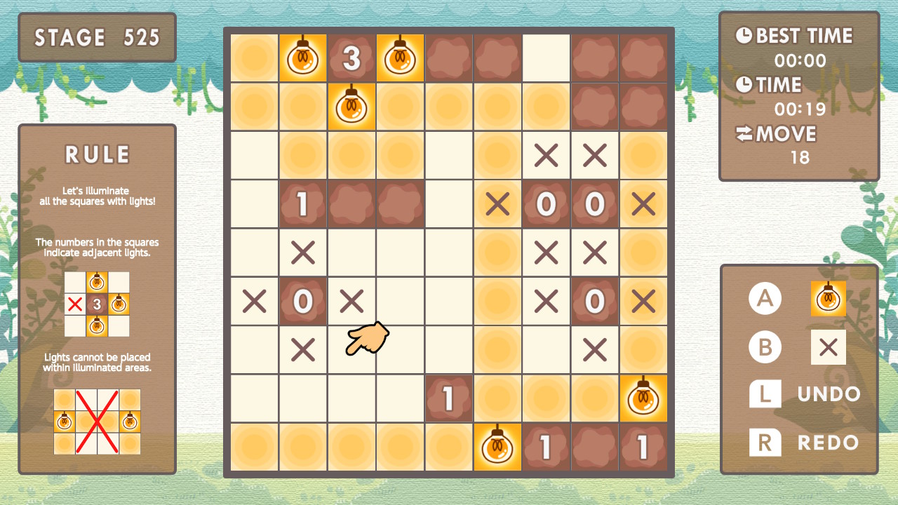 Puzzle Lights and Mushrooms 1000