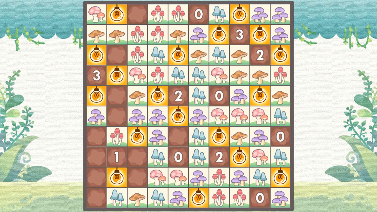 Puzzle Lights and Mushrooms 1000