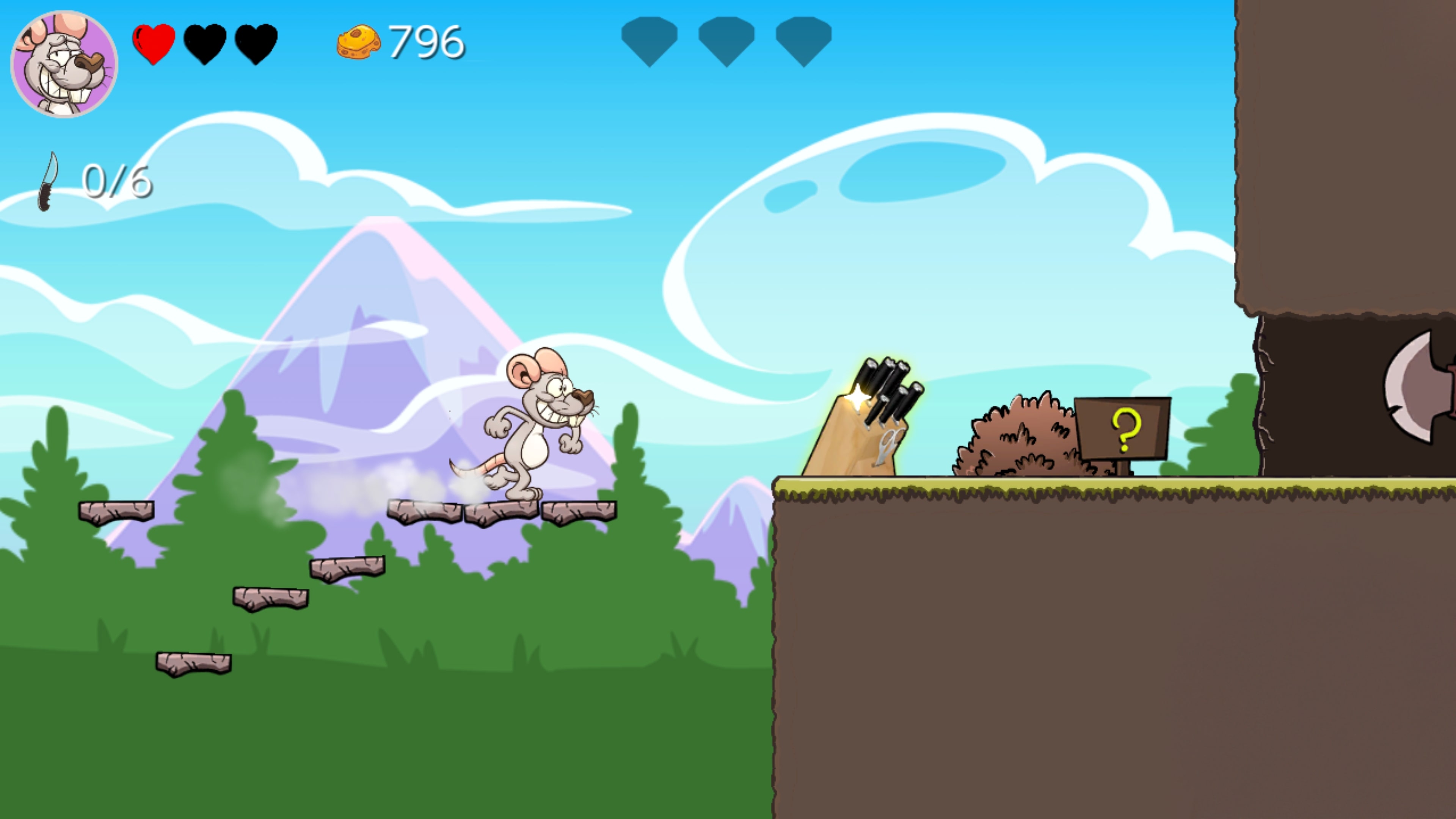 Mighty Mouse Cheese Hunt