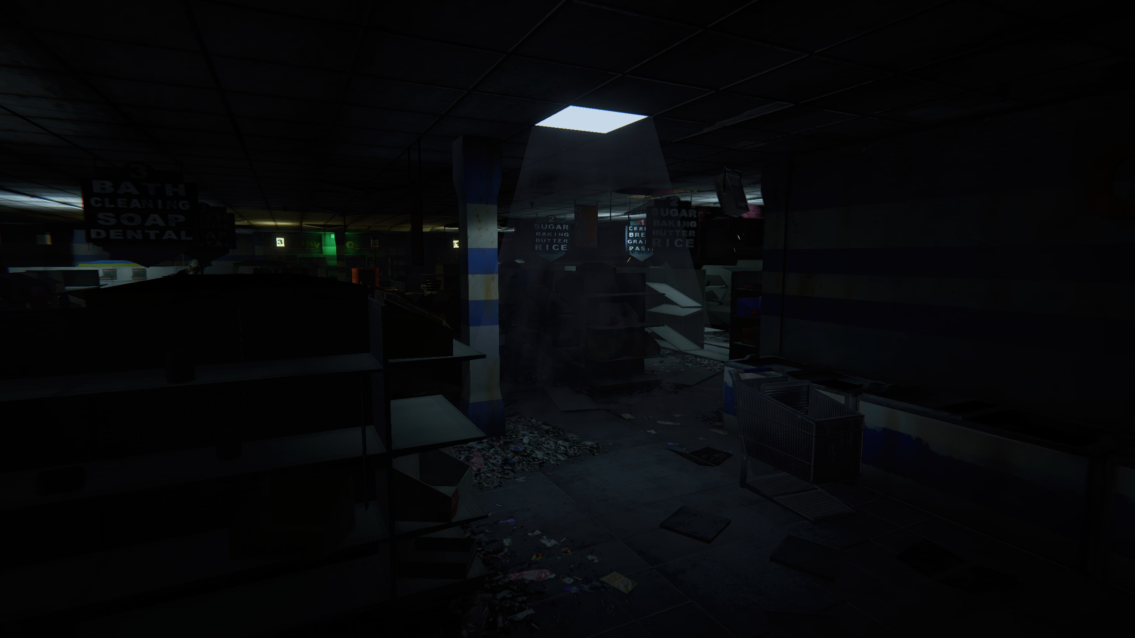 Backrooms: Exit from Supermarket