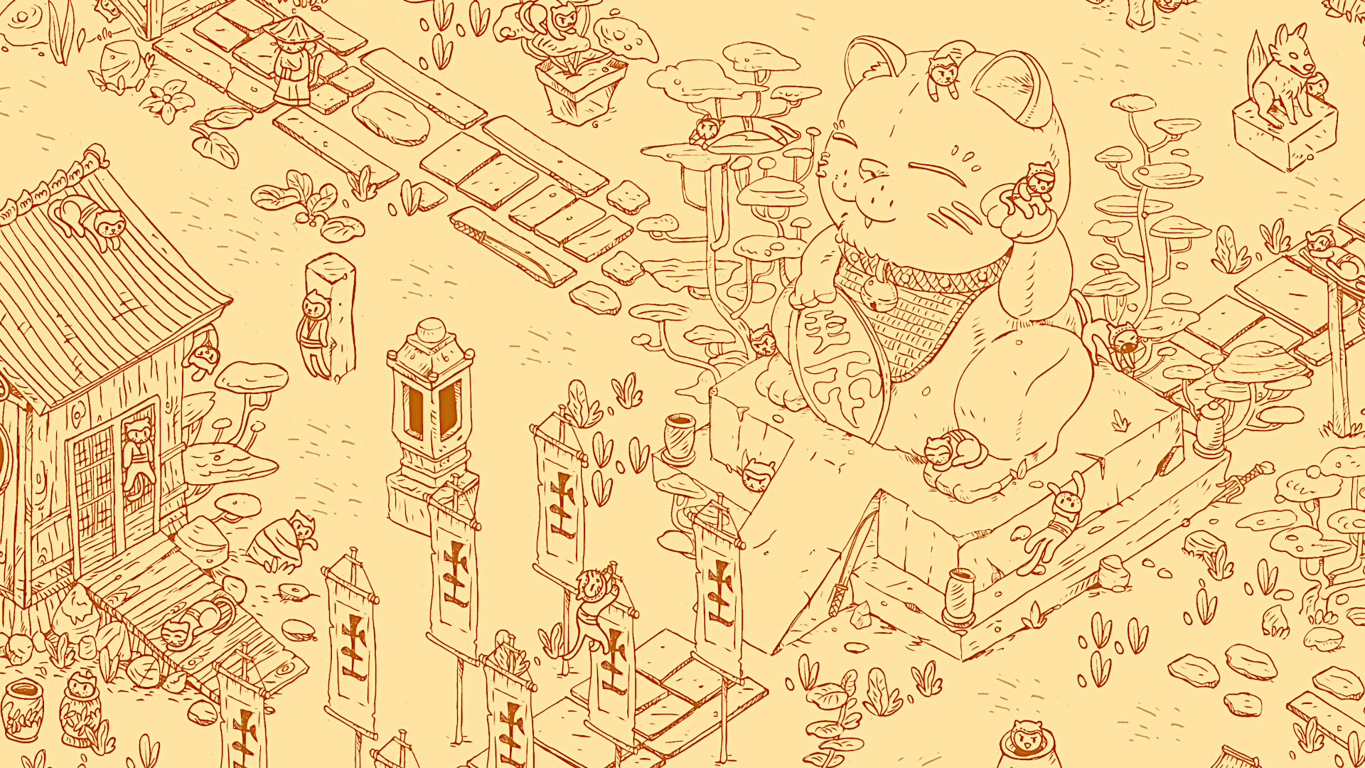 100 Hidden Cats: Ninja