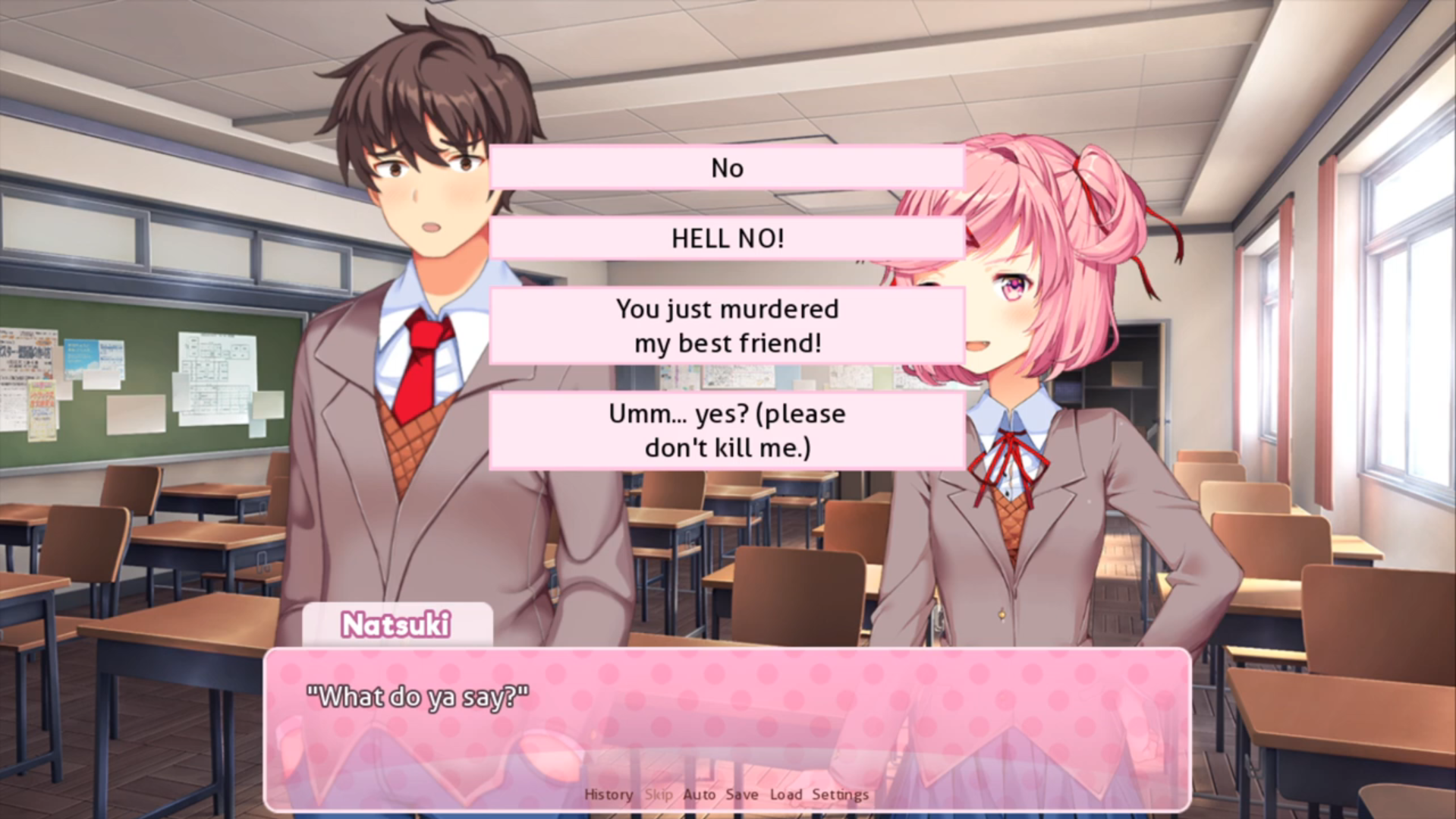 Doki Doki Literature Club The Mod In Which Natsuki Has A Nice Day And Nothing Horrible Happens To Her, Thank You Very Much