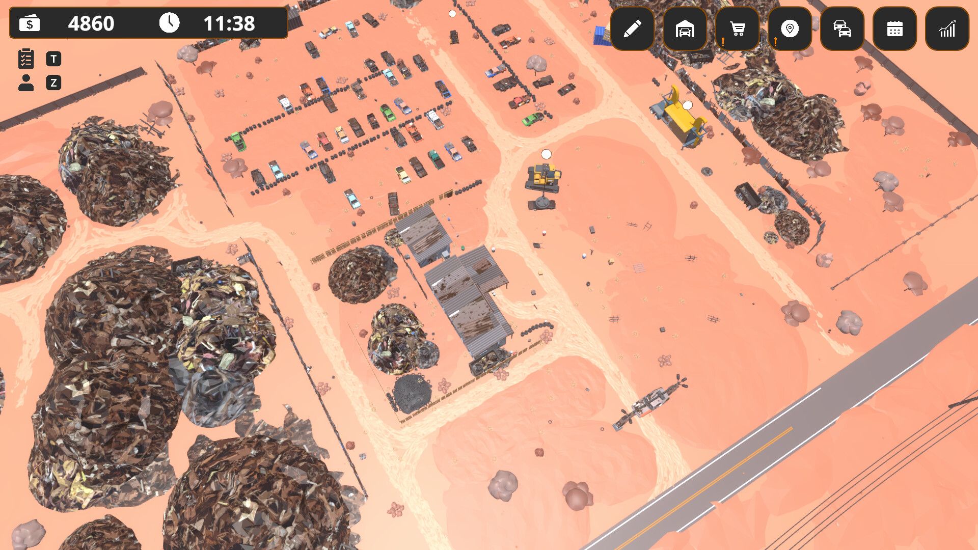 Junkyard Empire Simulator