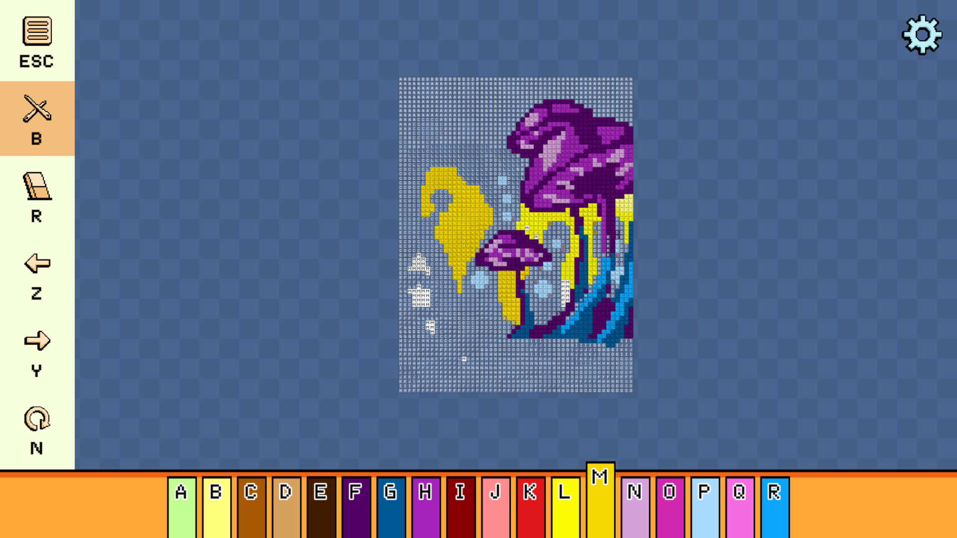 Pixel Cross Stitch: Color by Number – Alien Worlds Pack 2