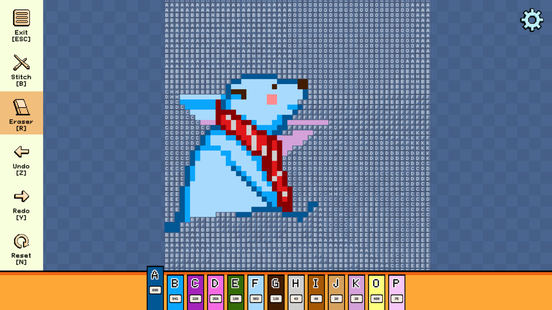 Pixel Cross Stitch: Winter Pack 3