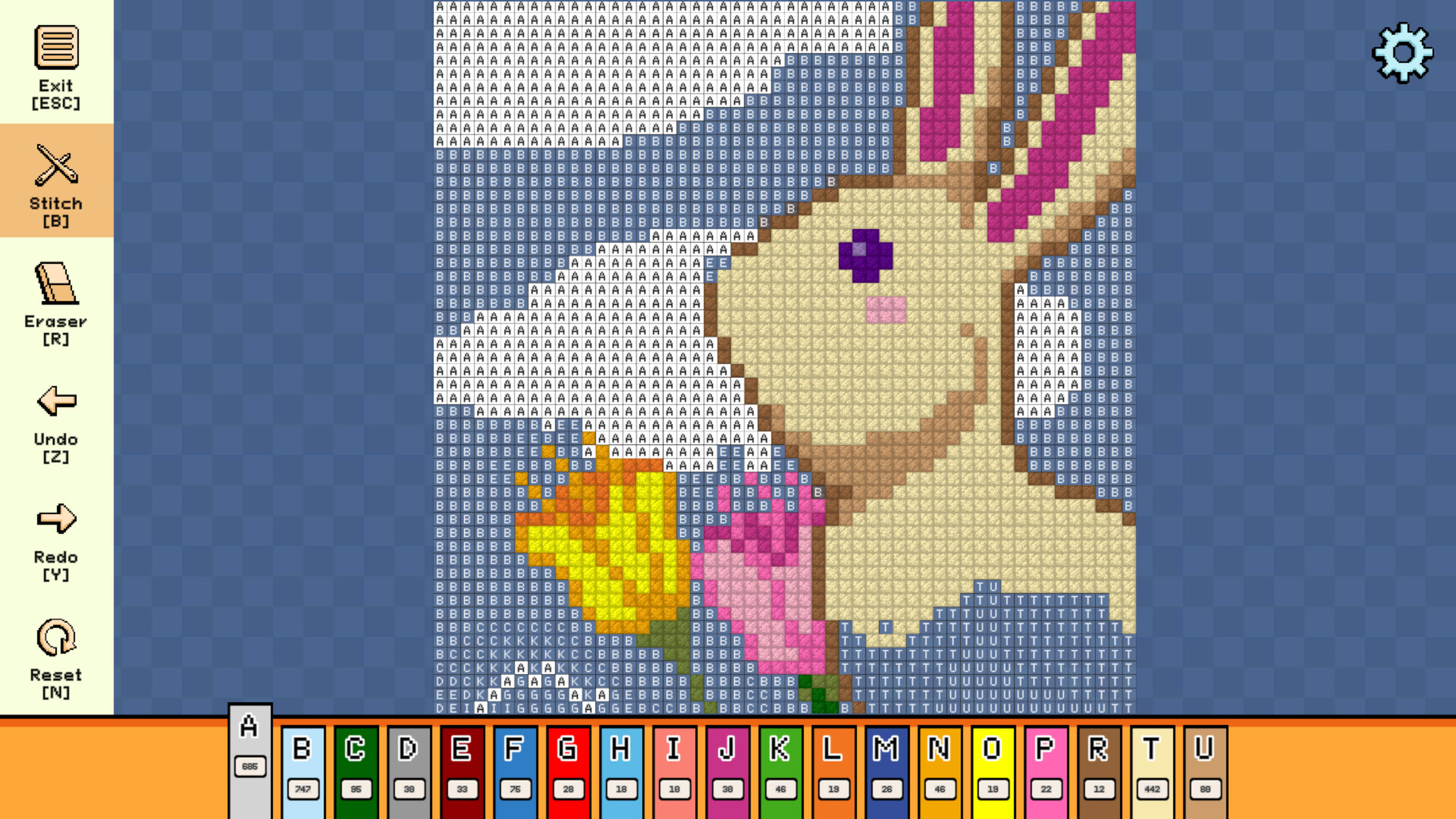 Pixel Cross Stitch: Easter Pack