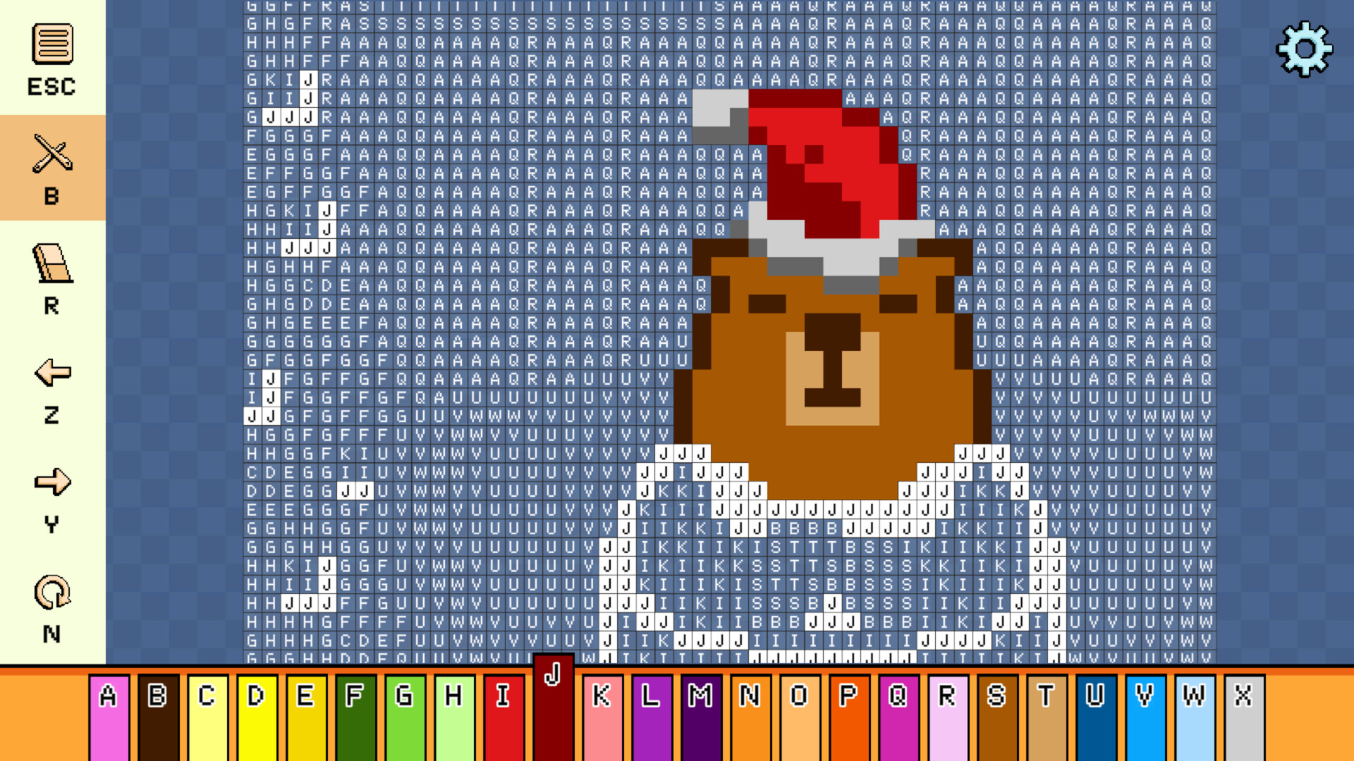 Pixel Cross Stitch: Color by Number – Christmas Pack 2