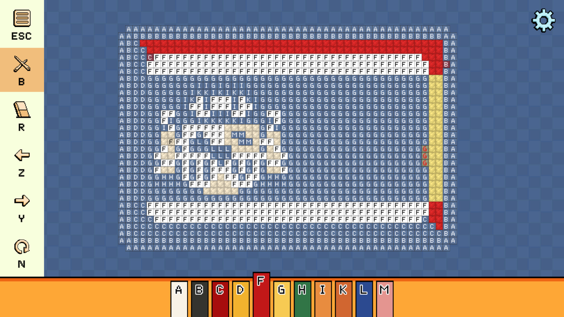 Pixel Cross Stitch: Color by Number – Flags Pack