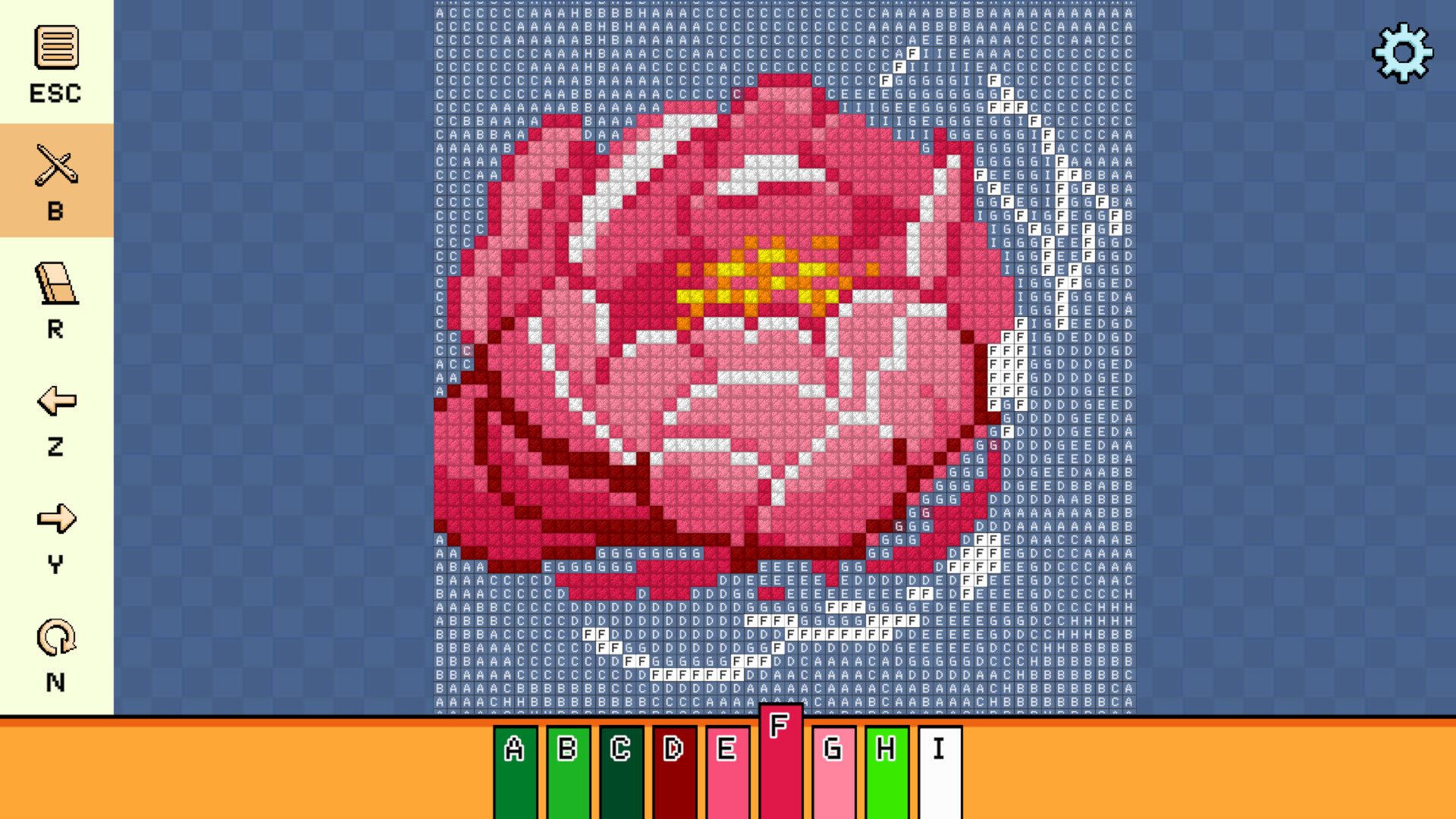 Pixel Cross Stitch: Color by Number – Flowers and Butterflies Pack 2