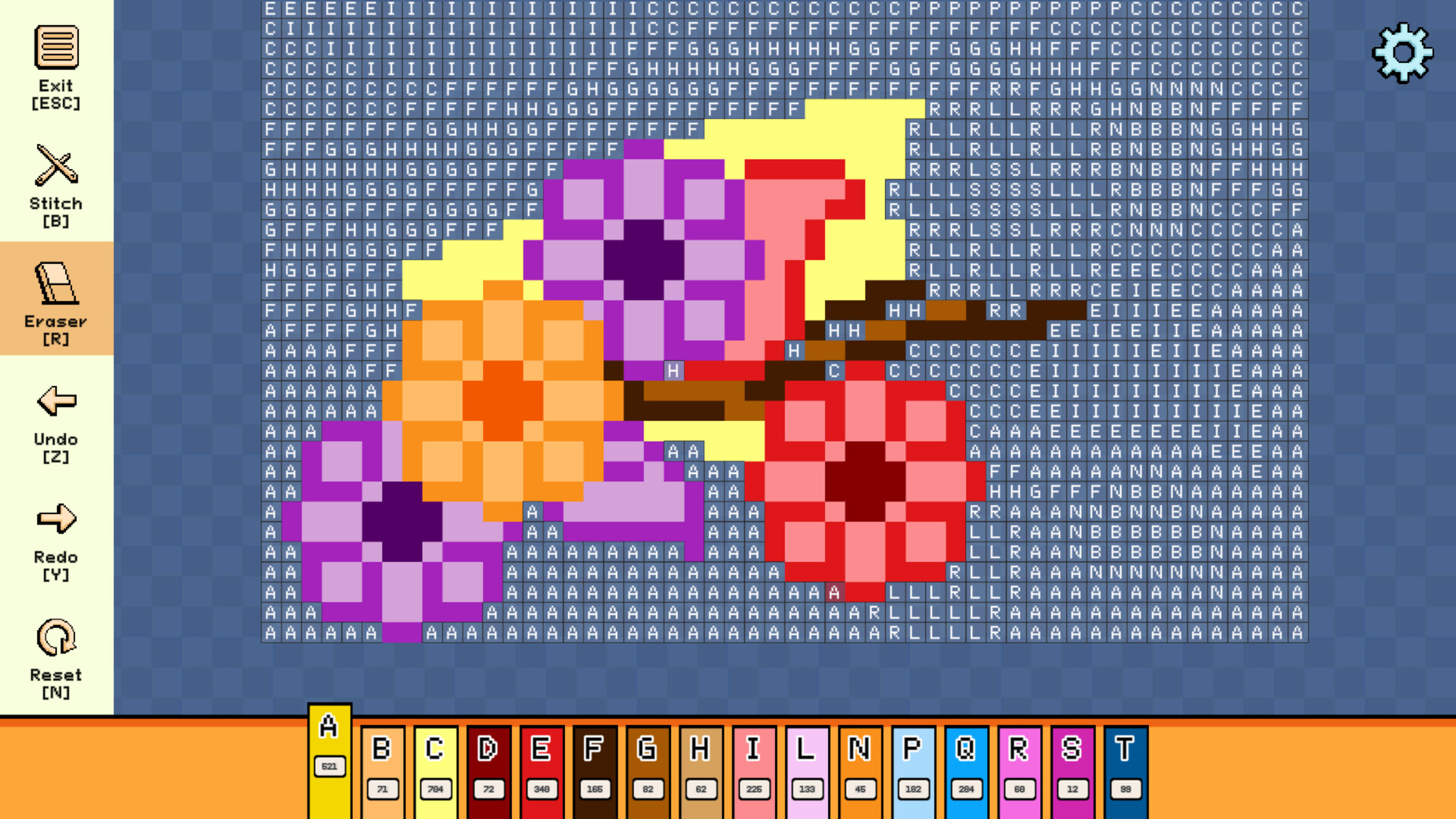 Pixel Cross Stitch: Spring Pack 2