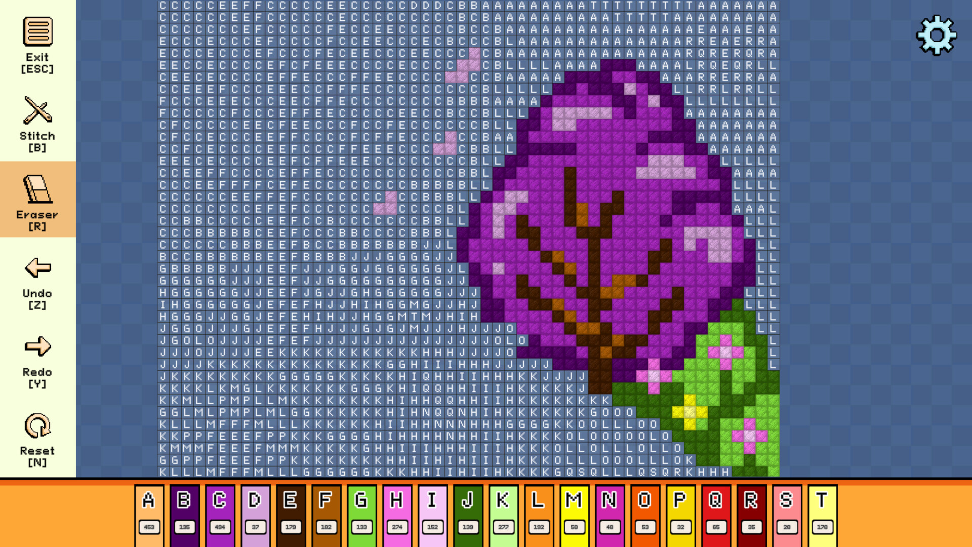 Pixel Cross Stitch: Spring Pack 2
