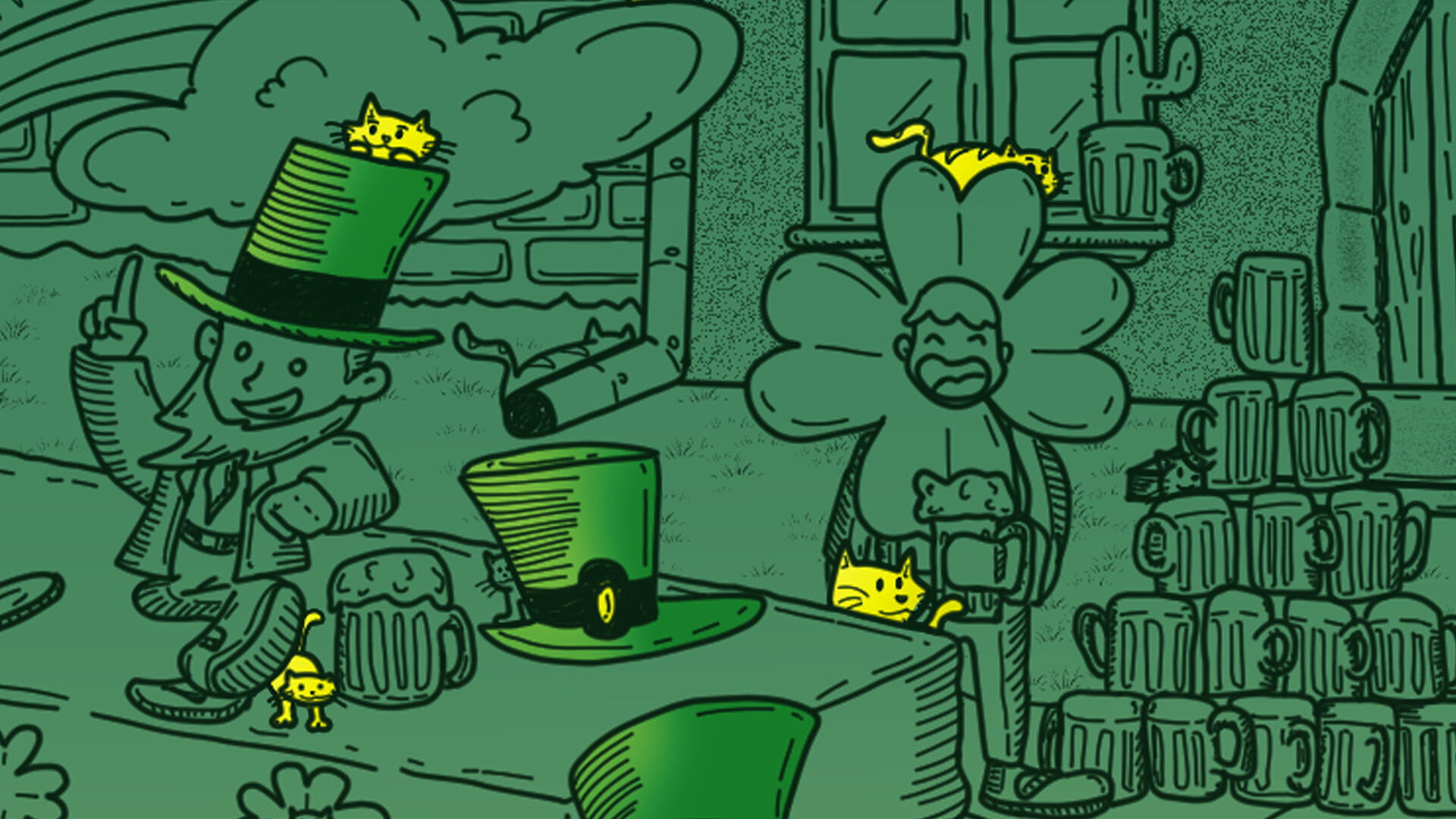 Hidden Cats: St. Patrick