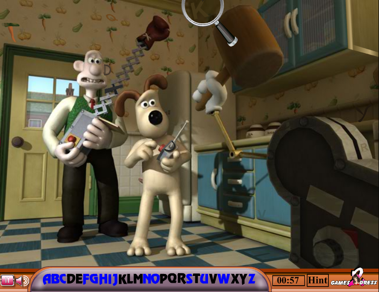 Hidden Alphabets: Wallace &amp; Gromit