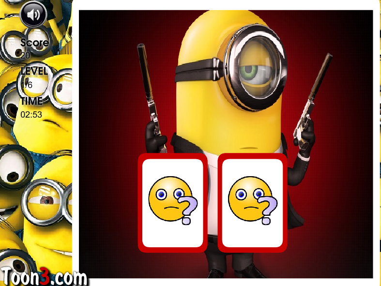 Minions Movie Memory Matching