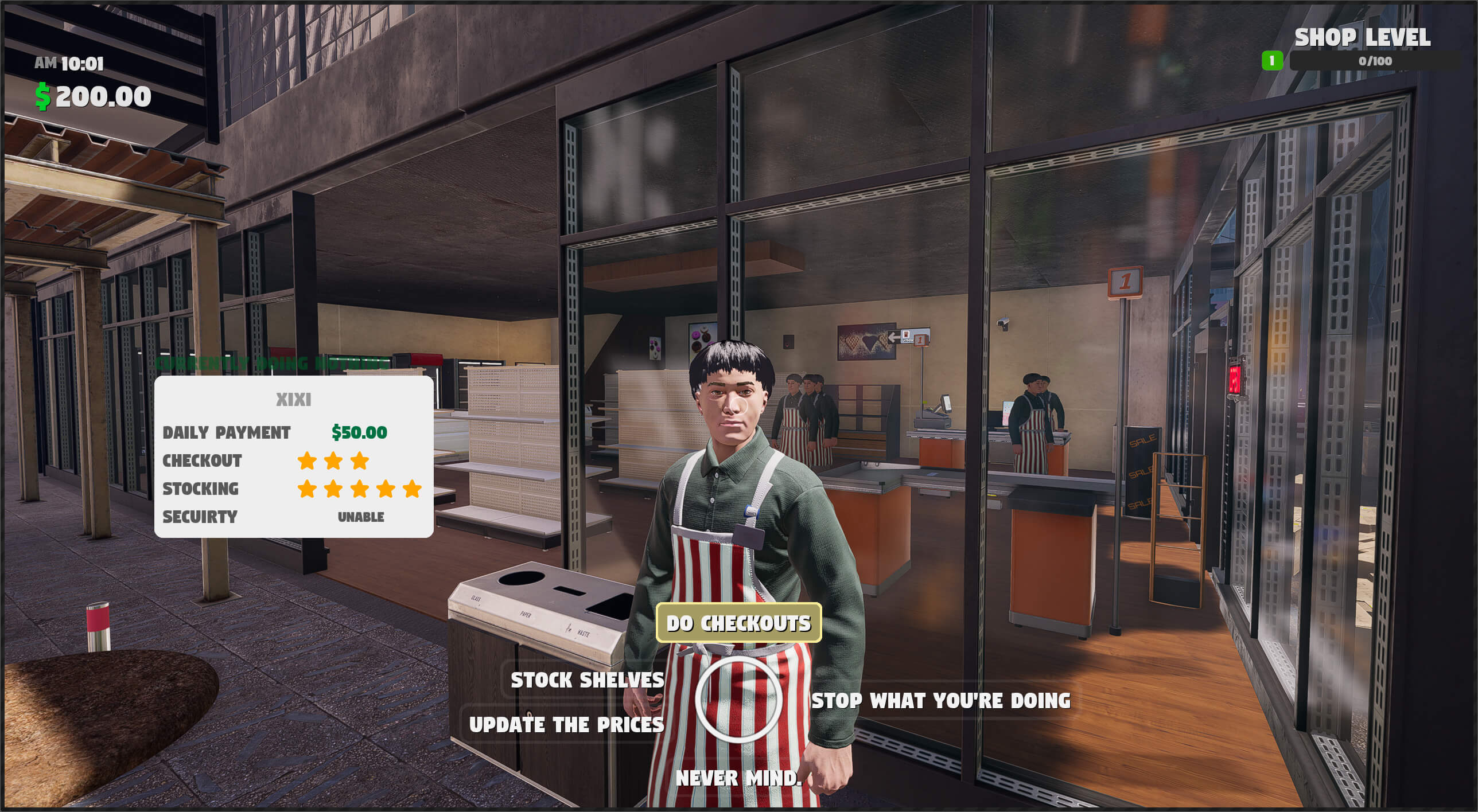 Shop Life Simulator