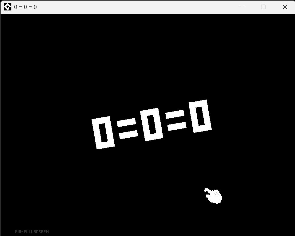 0 = 0 = 0