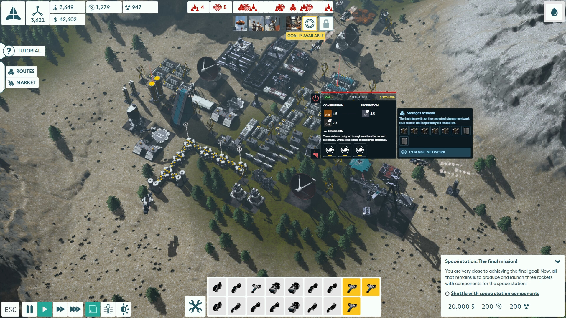 Oasis Mission: Colony Sim