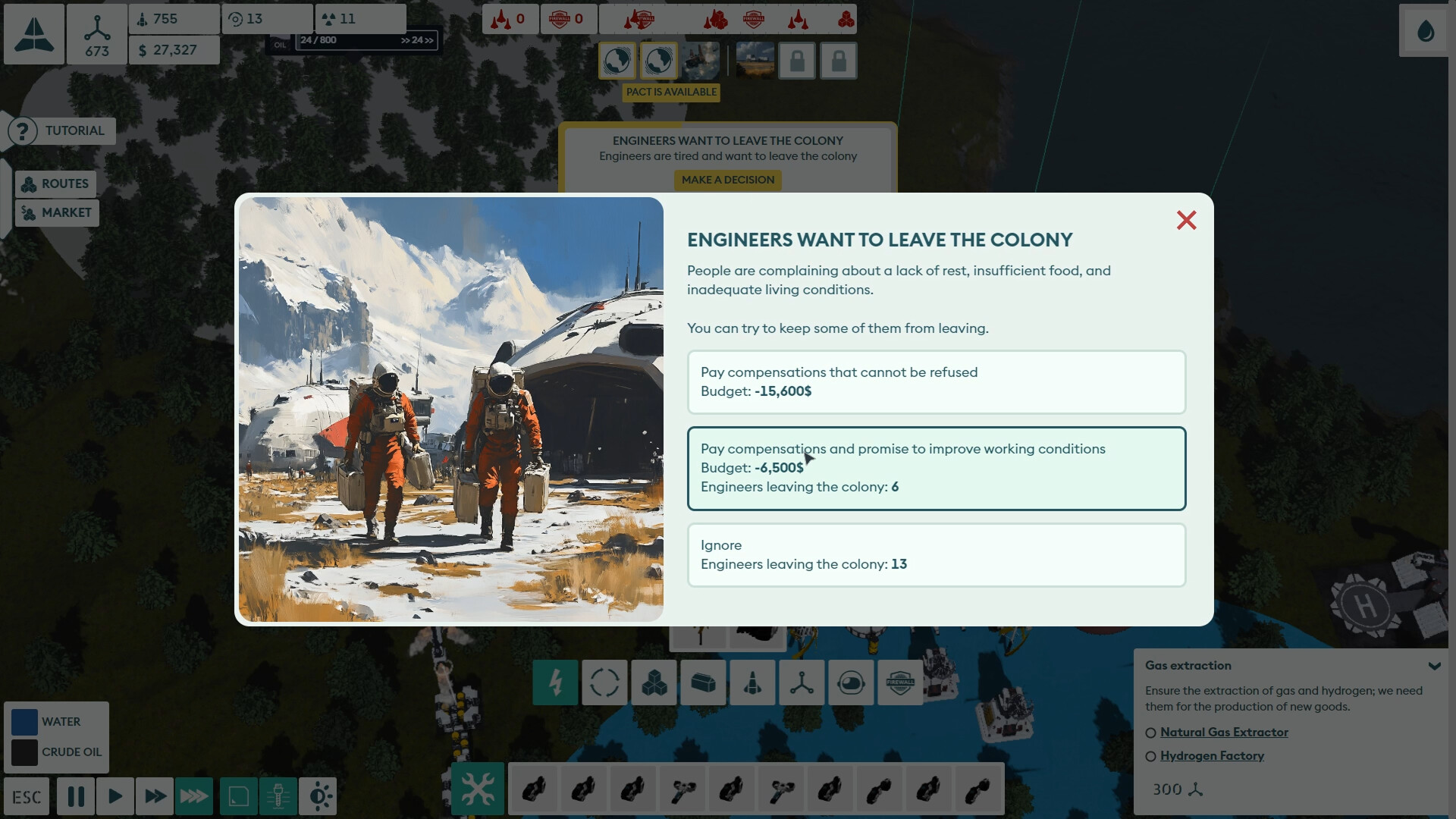 Oasis Mission: Colony Sim