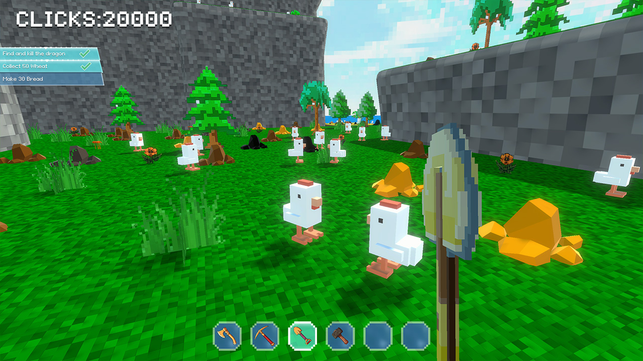 Mine Clicker: Base Craft Building Game