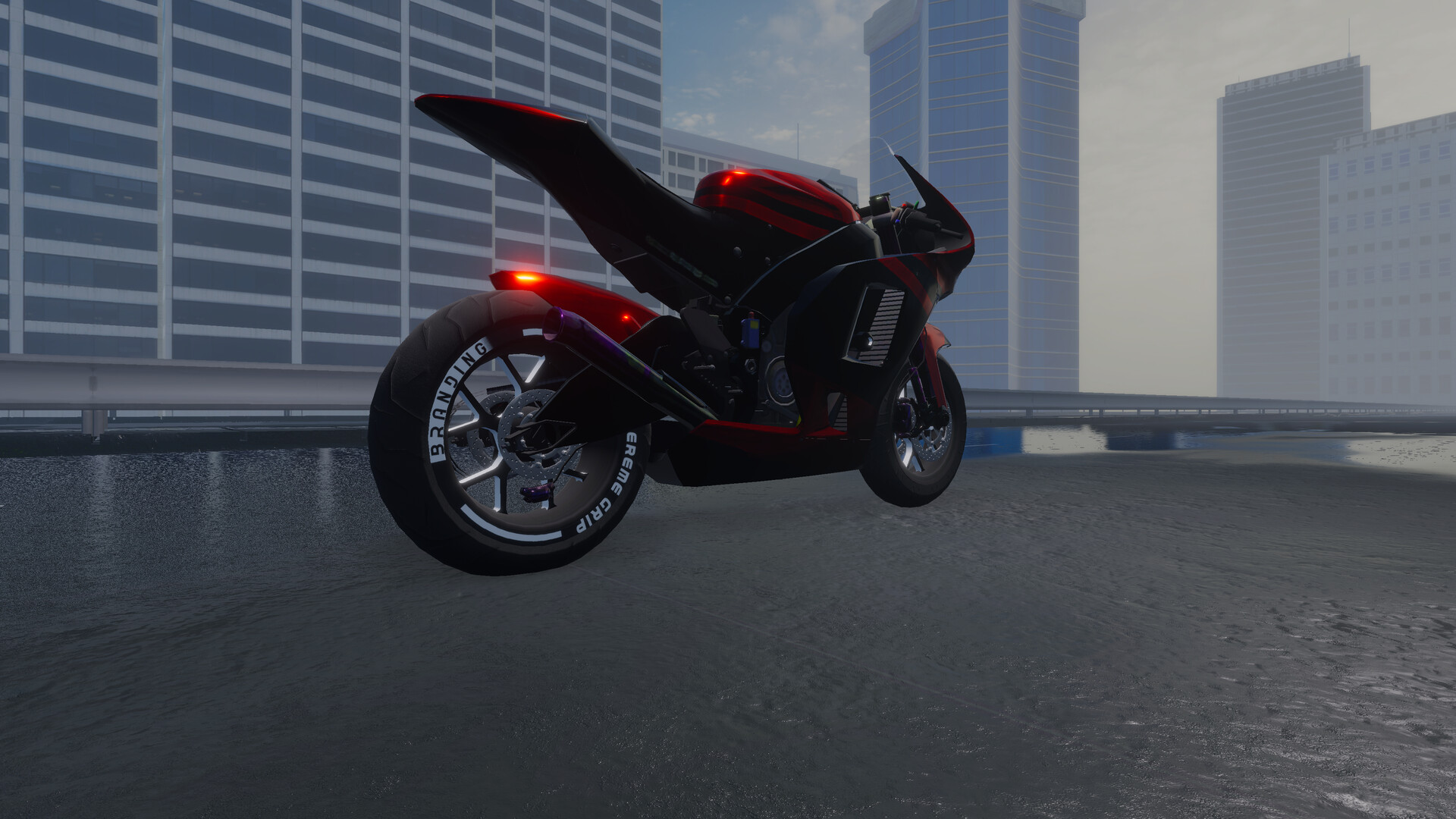 Motorcycle Night Ride