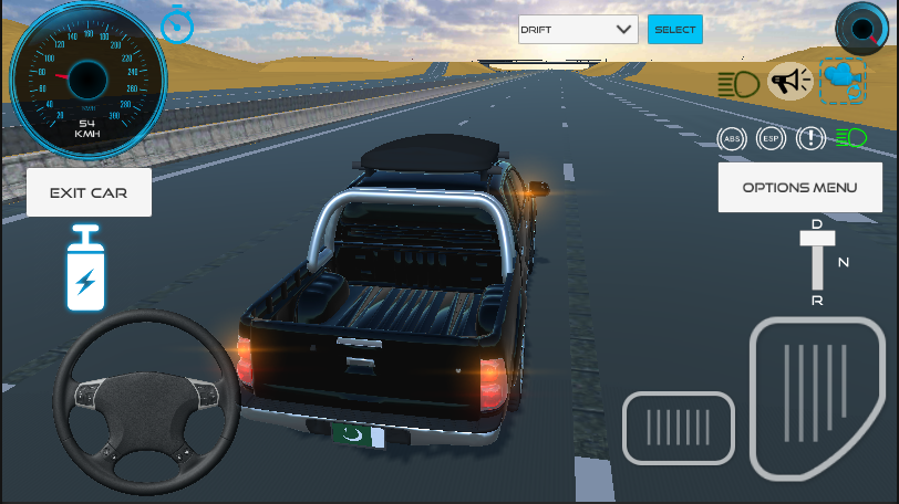 Pakistan Car Simulator Game