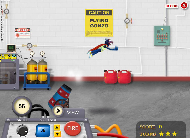 The Great Gonzo’s Ridiculously Dangerous &amp; Downright Foolish Stunt Game