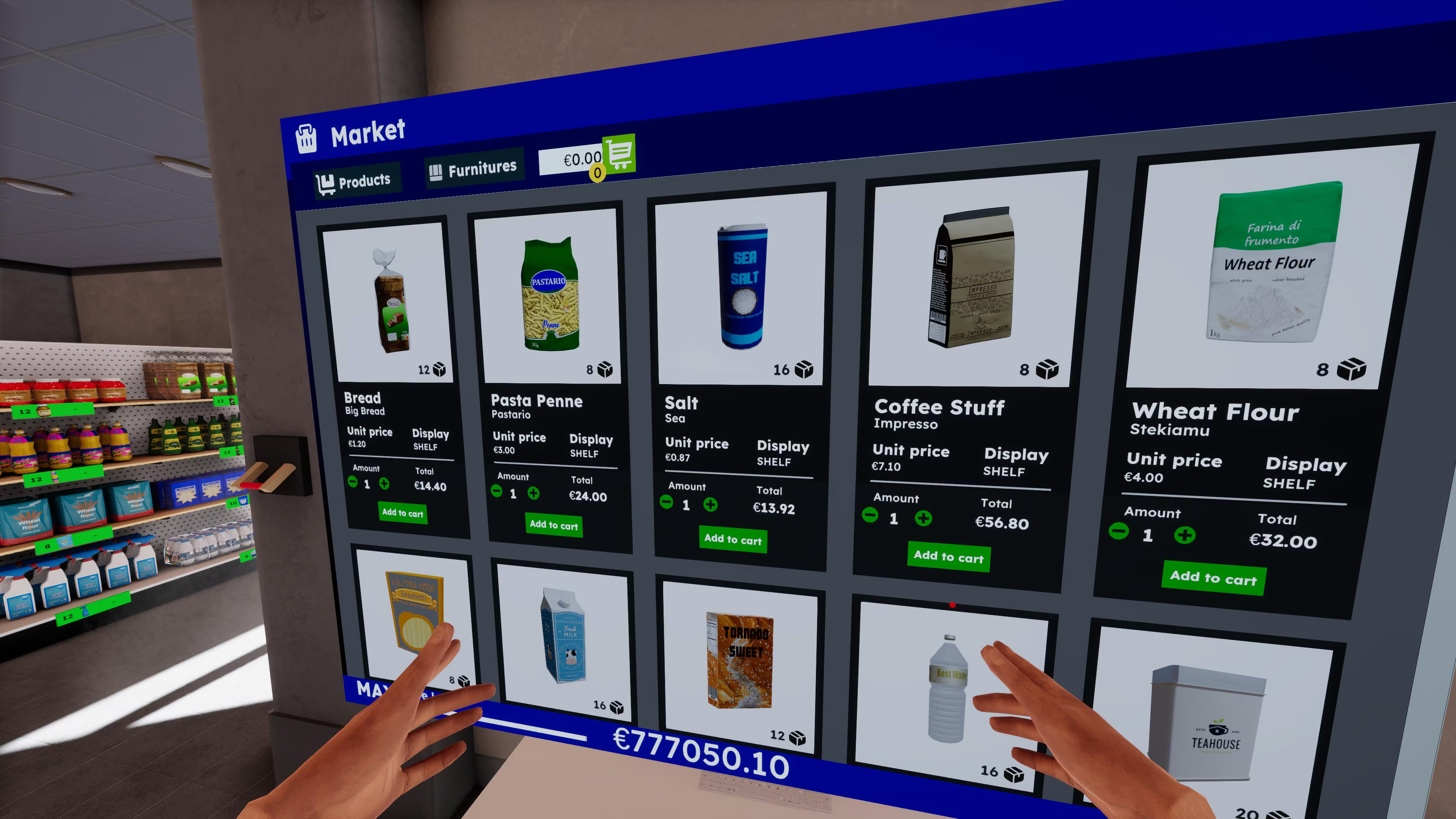 Supermarket CEO Simulator VR