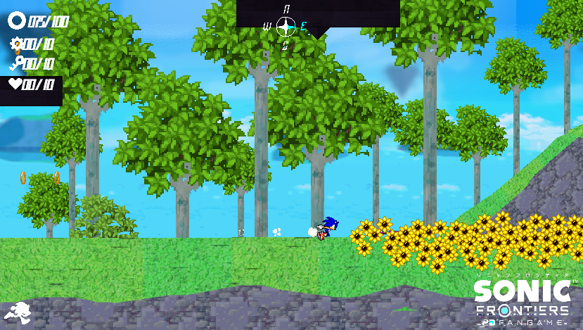 Sonic Frontiers 2D