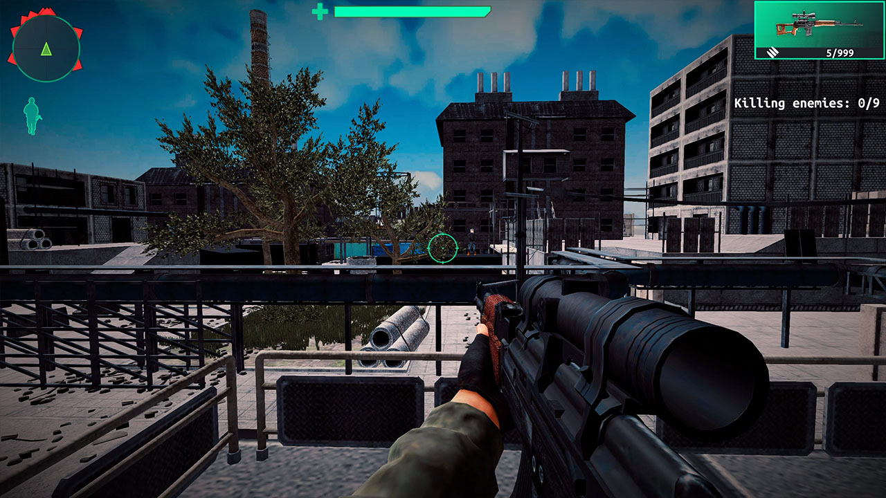 Sniper Scope: Realistic Tactical Shooter