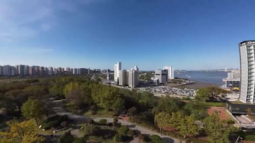 Korean Drone Flying Tour Muui-do