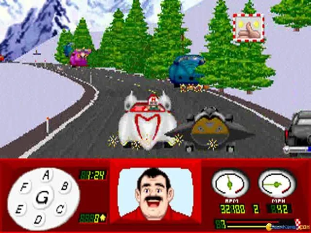 Speed Racer in the Challenge of Racer X