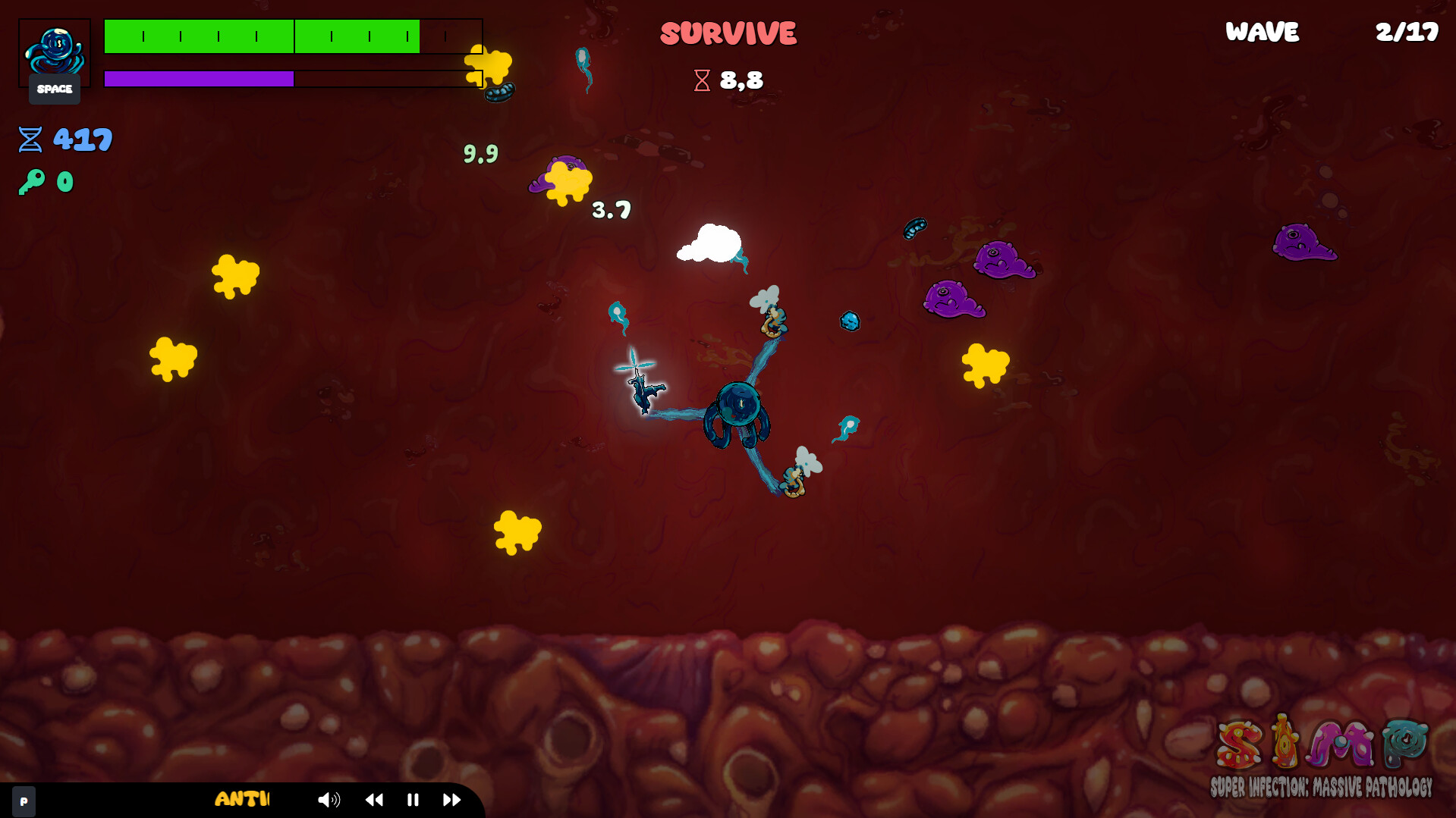 SIMP: Super Infection Massive Pathology